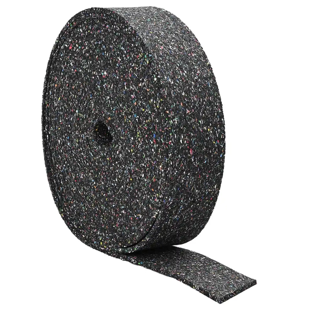 Rotolo di Granulato in Gomma Nero 2000 x 10 x 0,3 cm Gomma 42027280