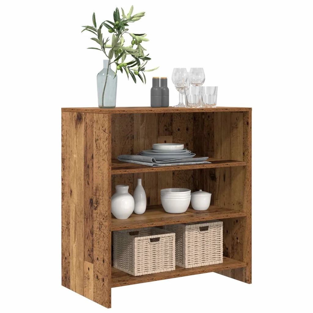 Credenza | Madia | Buffet da pranzo | Armadio da pranzo Marrone 70 x 41 x 75 cm Legno multistrato