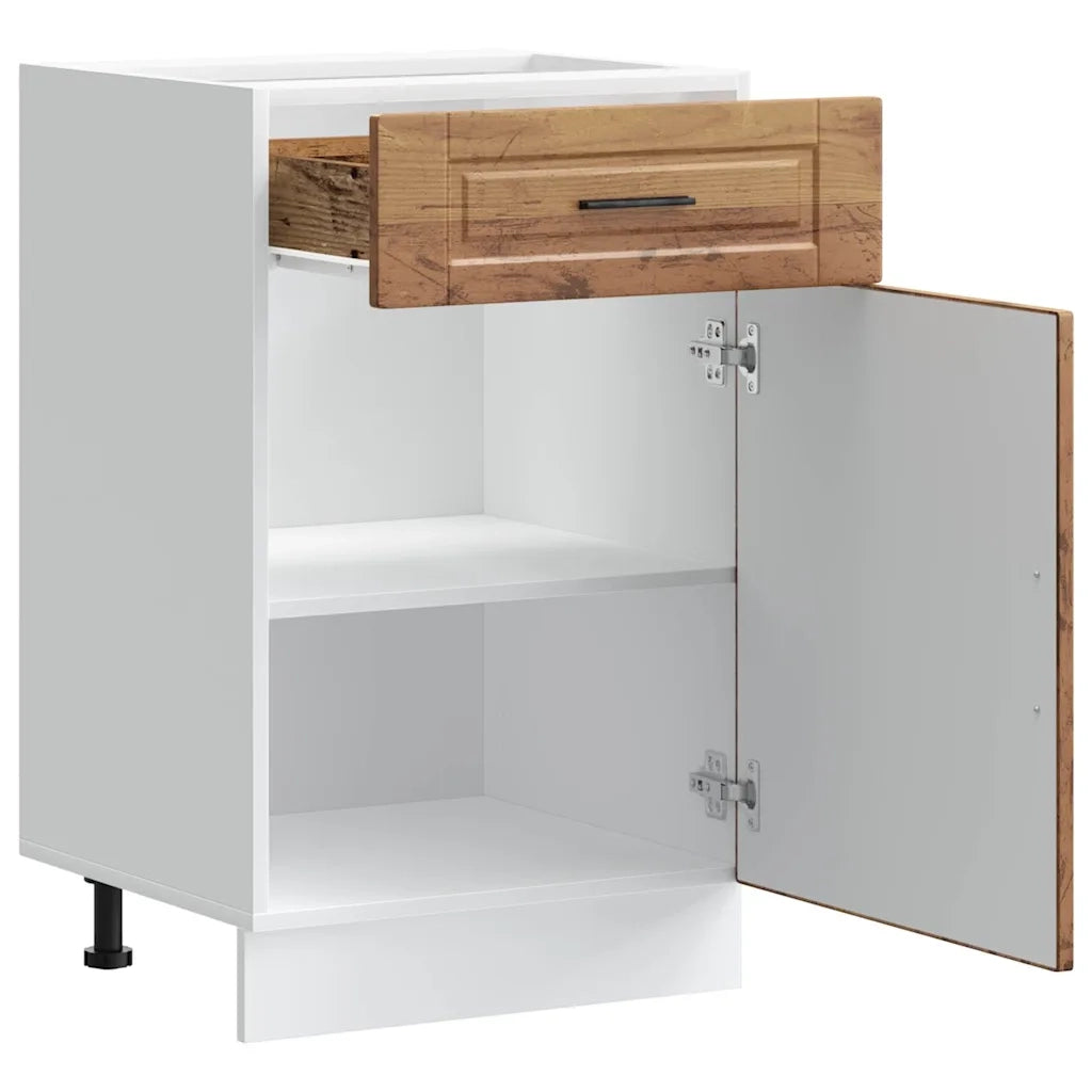 vidaXL Base da Cucina Porto Legno Antico in Legno Multistrato