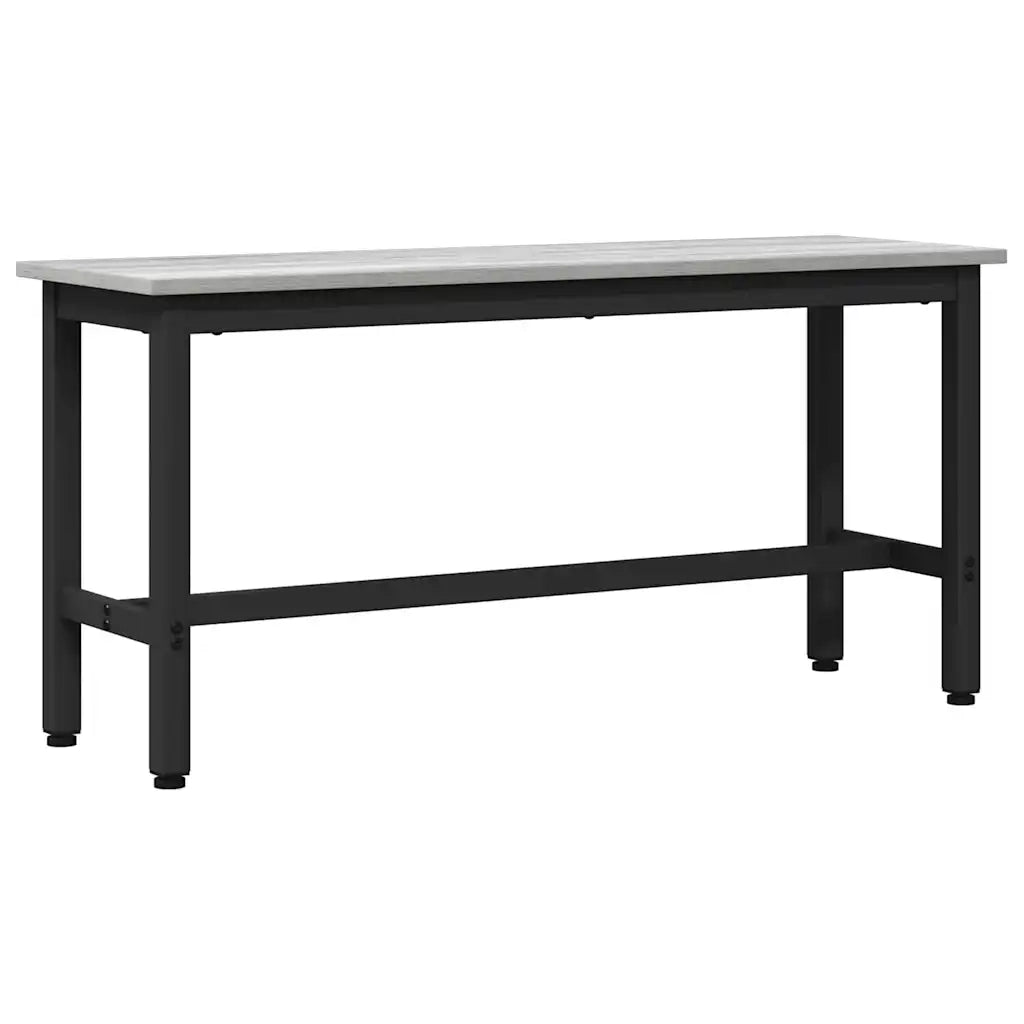 Panchina da pranzo Grigio Sonoma 100 x 32,5 x 48,5 cm