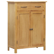Scarpiera 76x37x105 cm in Legno Massello di Rovere cod mxl 50545
