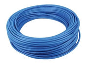 TUBO PER COMPRESSORE IN POLIURETANO AZZURRO- - ø mm.6x4 mt.100 - pressione esercizio 14 atm - 100 mt