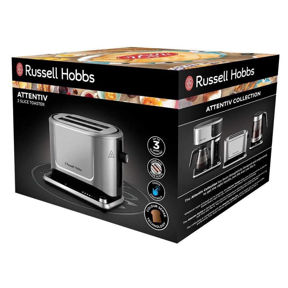 Russell Hobbs 26210-56 tostapane 2 fetta/e Acciaio satinato