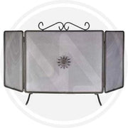 PARASCINTILLE PER CAMINETTI A 3 ANTE SOLE CM. 100X50H