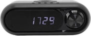 Altoparlante Bluetooth 3 in 1 con Sveglia e Radio Digitale per Camera da Letto, Salotto e Viaggi (Grigio)