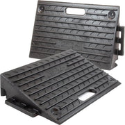 Pannelli di appoggio in gomma pesanti 10cm - Pacchetto da 2 - Adatto per marciapiede, auto, camper, camion e veicoli con rampa di carico