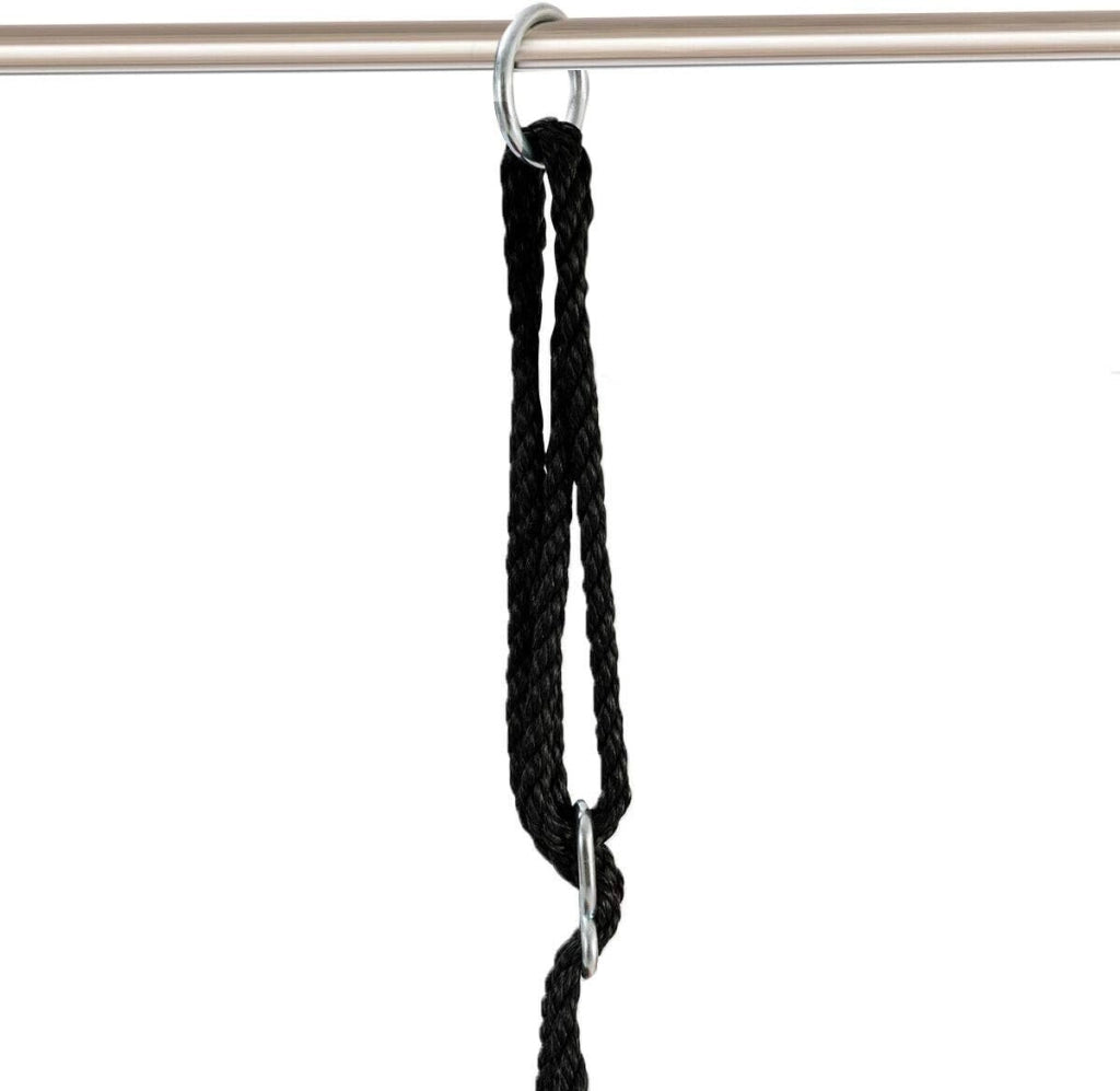 Altalena da Giardino a Nido, Altalena da Giardino per Bambini, con Telaio in Metallo, Regolabile in Altezza: 100-160 cm, Carico Fino a 150 kg (Colorato)