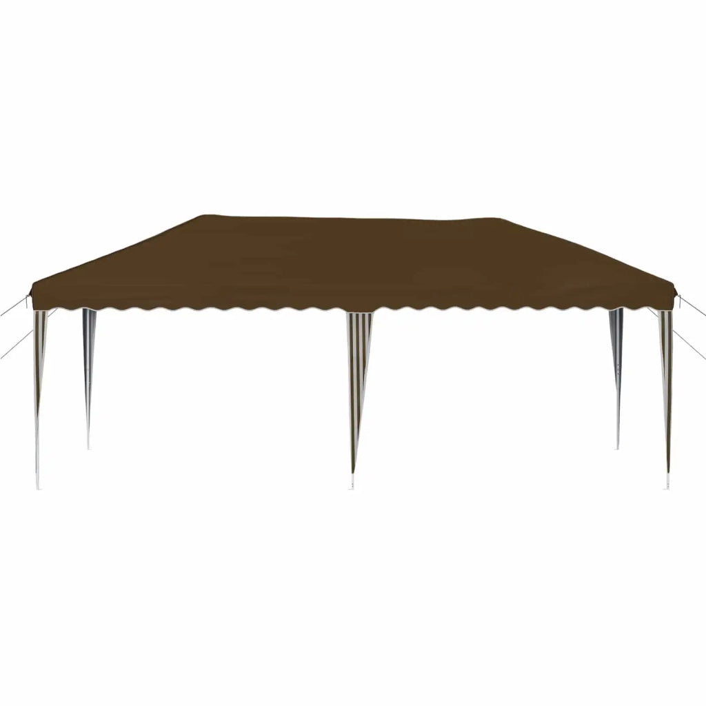 Tenda per feste a pop-up-Gazebo 575 x 290 x 245 cm Tortora