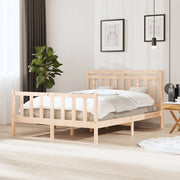 Giroletto-Struttura Letto 150x200 cm King in Legno Massello 448309