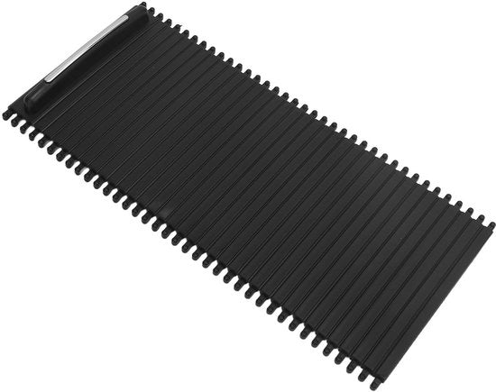 Contenitore da bar per sostituzione funzionale - Pannello centrale - Coperchio scorrimento - Nero - Compatibile con Legacy OE 66155AG100JC - Materiale duraturo - Contenitore da bibite