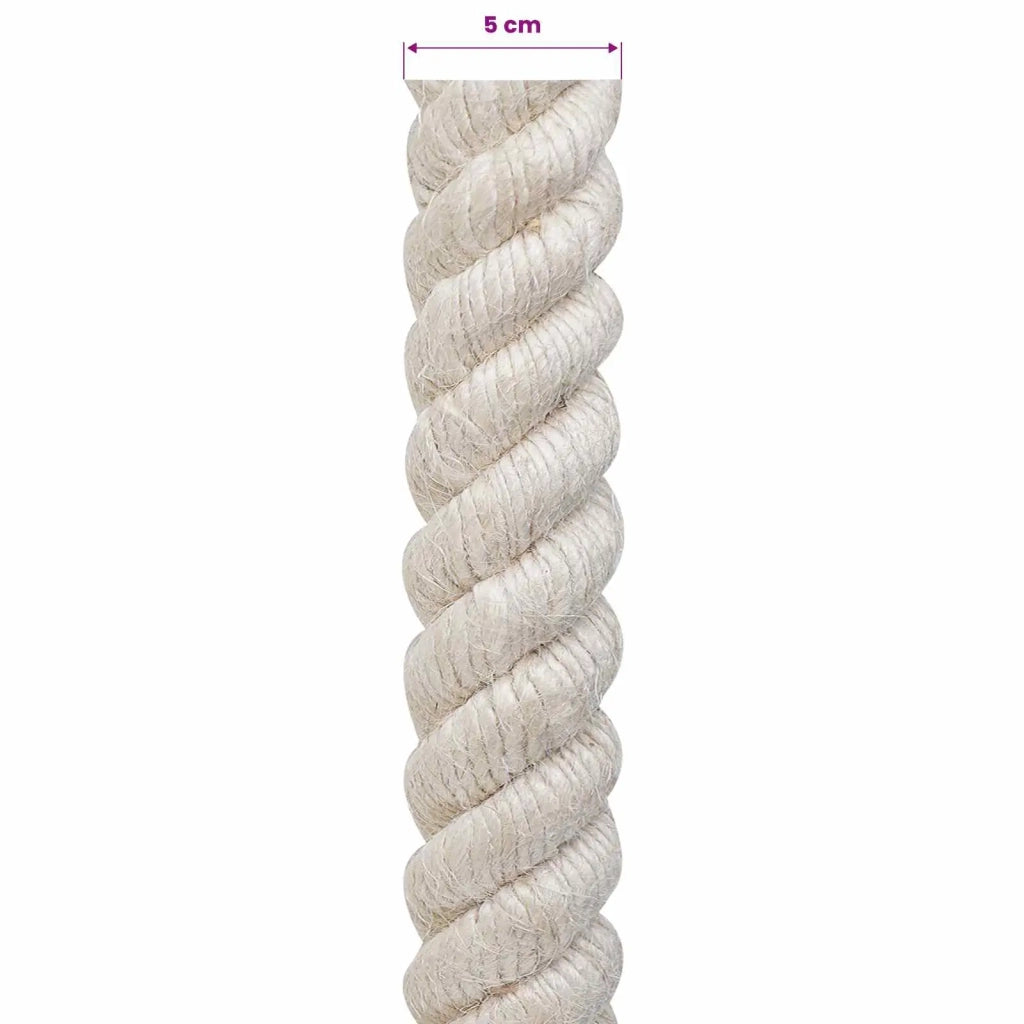 Corda di Juta 50 Bianco 100% juta Tossa
