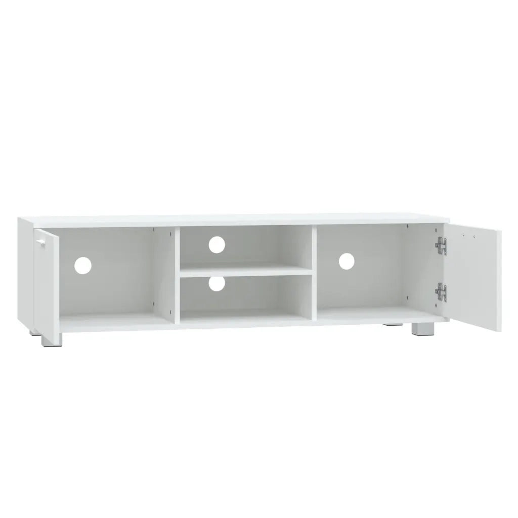 Mobile Porta TV Bianco 140x40,5x35 cm in Legno Multistrato cod mxl 14446