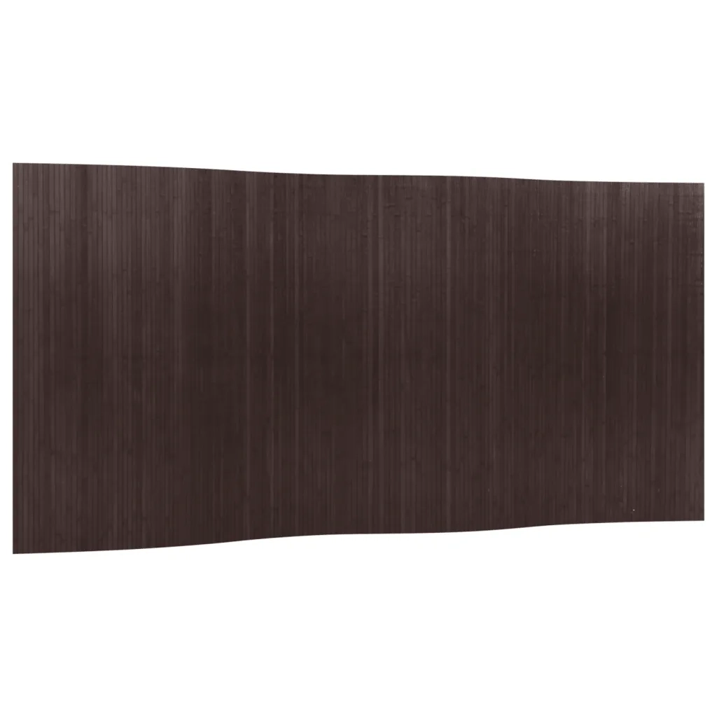 Divisorio Ambienti Marrone Scuro 165x400 cm in BambÃ¹