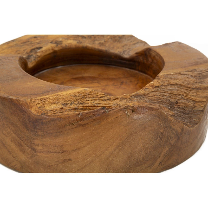 Set Tasche Erusi Plus In Teak Ric.cm ø 21x6 (pezzi Unici - Non Ripiani In Serie)