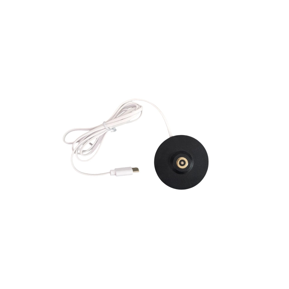 Zafferano Base di Ricarica a Contatto USB-A per Damina - Wireless, Compatibile, Ricambio, 5V 1A, no spina