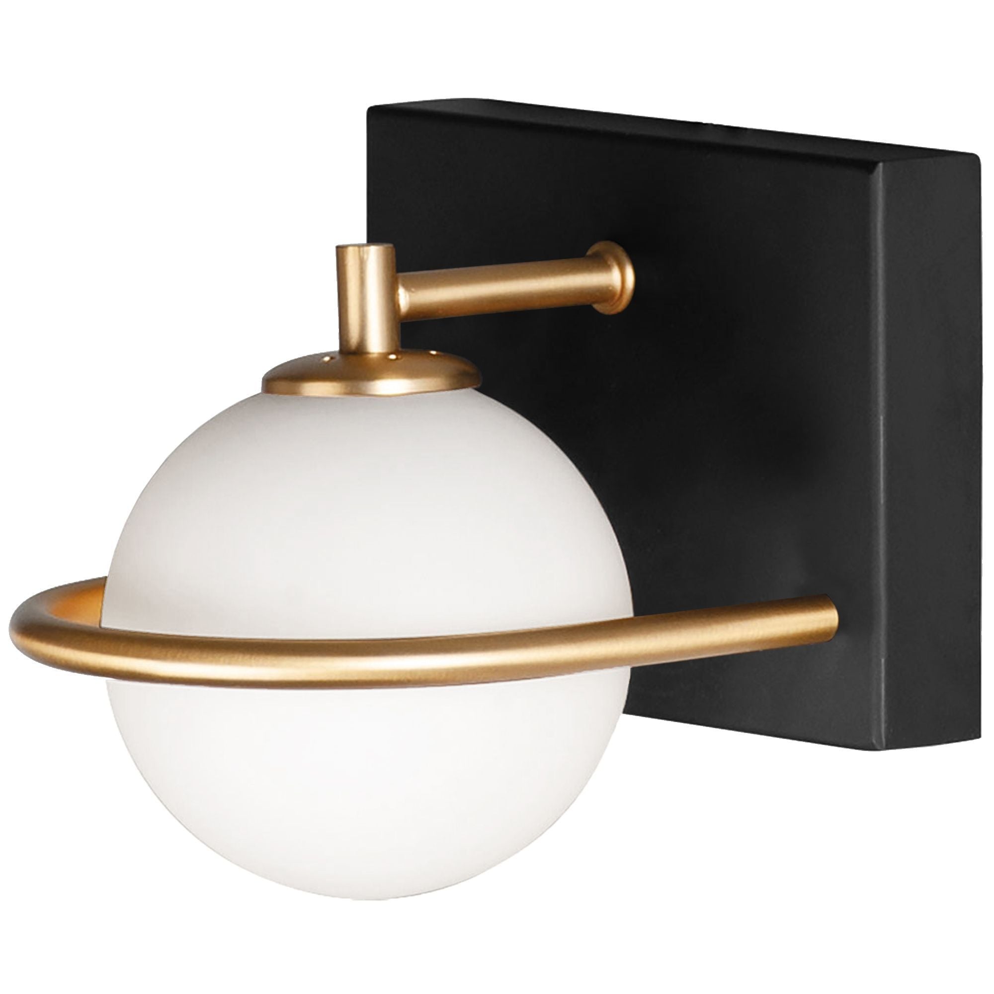 Lampada Da Parete APP1220-1W Black Gold