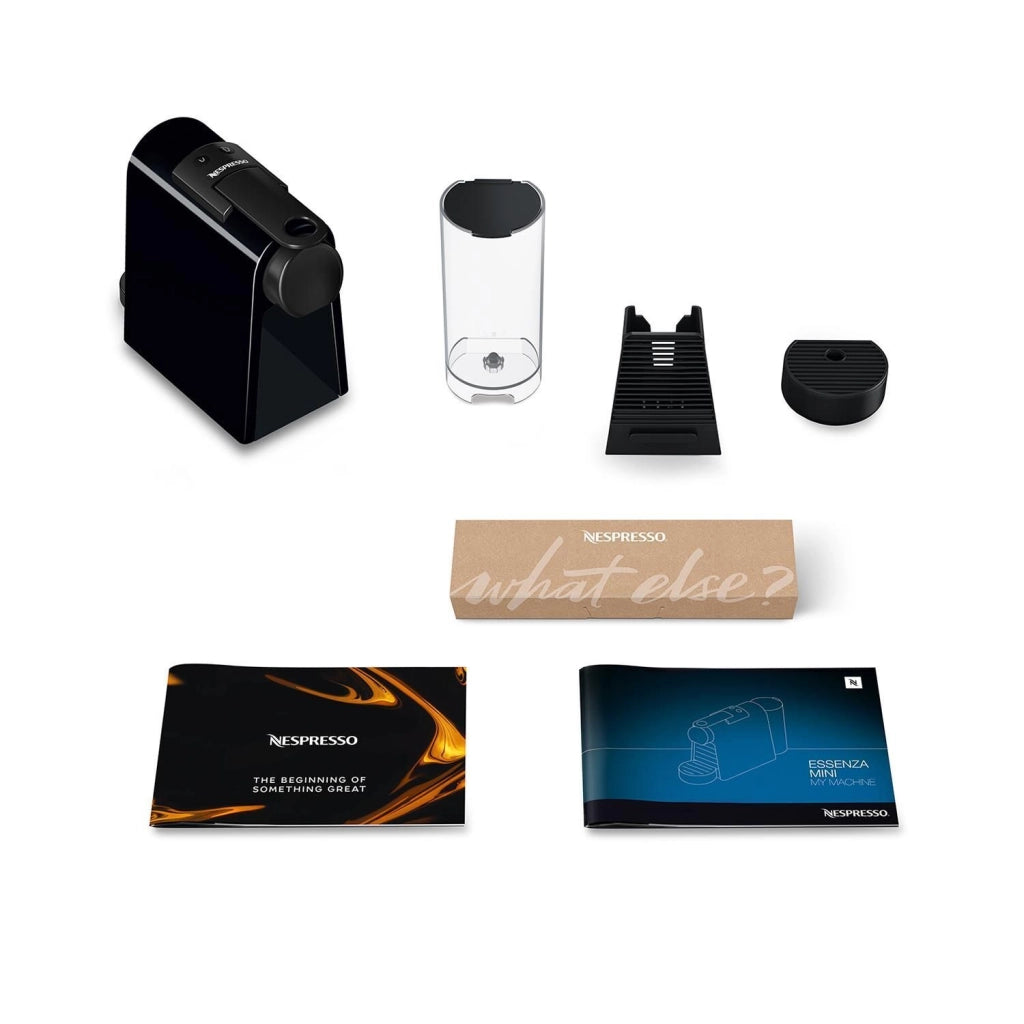 De'Longhi EN85.B Essenza Mini Macchina da caffe' Nespresso 0,6 L 19 bar 1150 W Flow Stop colore Nero