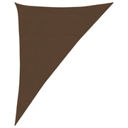 Vela Parasole | Telo Ombra | Vela da ombra 160 g/m2 Marrone 4x5x6,8 m in HDPE