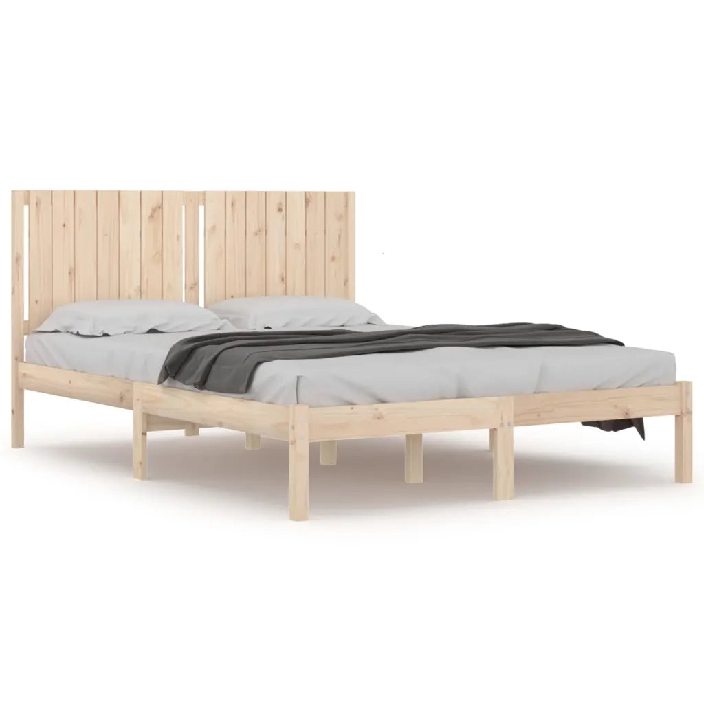 Giroletto senza Materasso 160x200 cm in Legno Massello di Pino 3104423