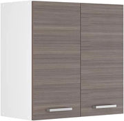 Pensile da cucina R-Line, Grigio nobile, 60 cm, per la libera combinazione all'interno di sistemi cucina modulari