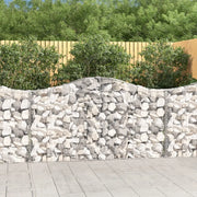 Cesti Gabbioni ad Arco 30 pz 200x30x100/120 cm Ferro Zincatocod mxl 75950
