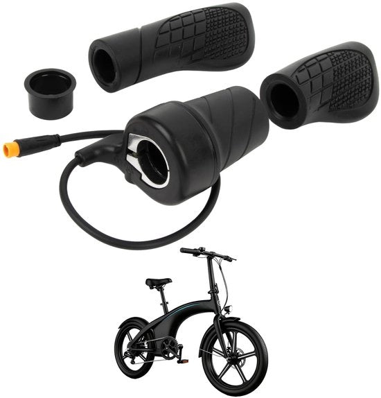 E-Bike con Freno a Mezza Rotazione con Connettore a 3 Pin Idroimpermeabile