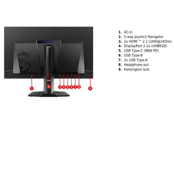 Mpg 322ur qd-oled x24 - 9S6-3DD39T-038