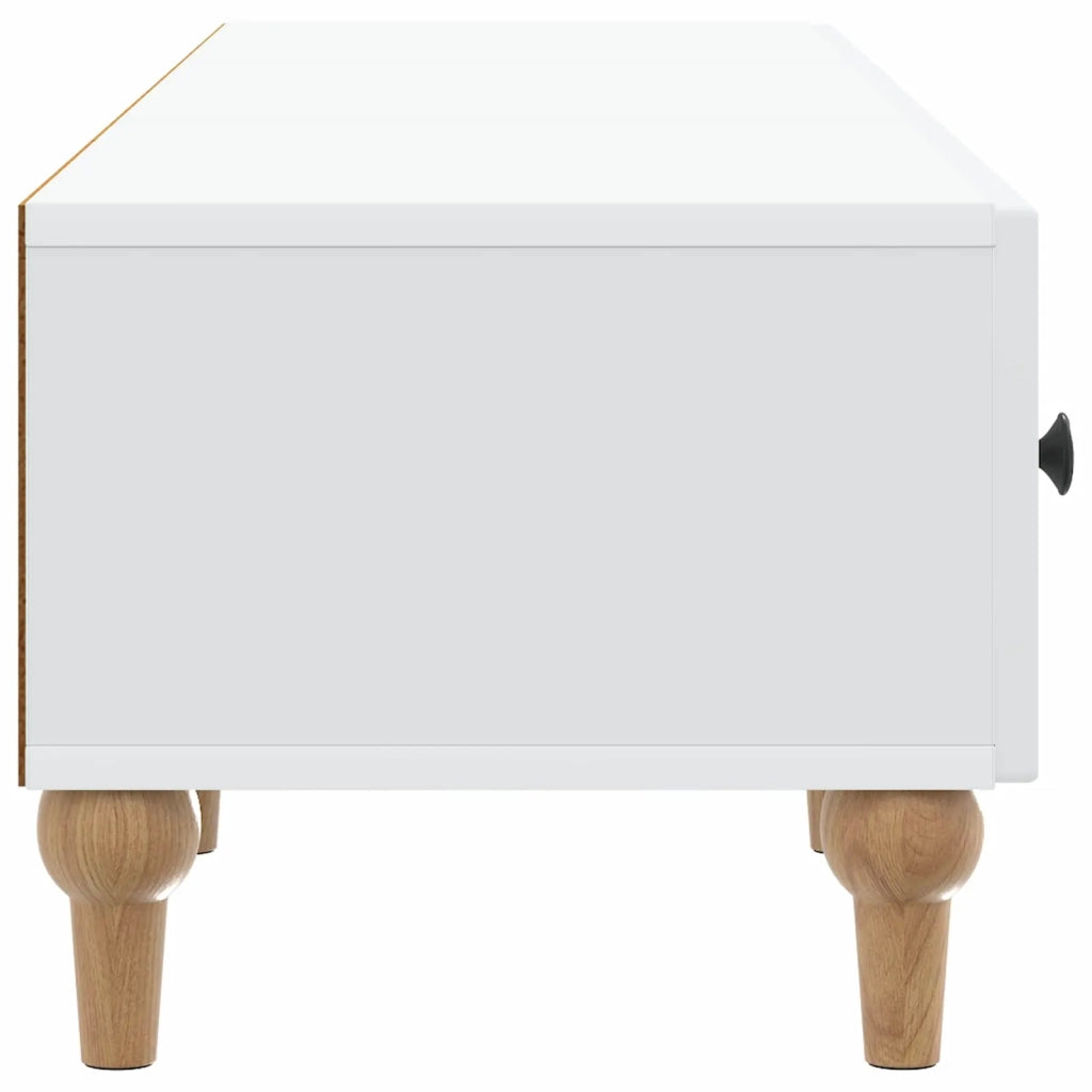 Mobile TV Bianco 147 x 34,5 x 30 cm Legno ingegnerizzato 894245