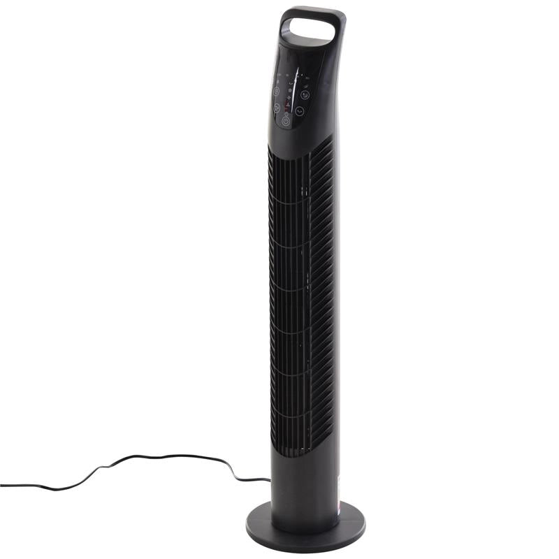 VENTILATORE A TORRE OSCILLANTE CON 3 VELOCITÀ E TELECOMANDO DA 40 W