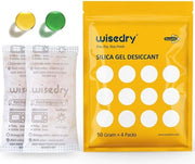 Sacchetti di gel di silice 50g - Detersivi alimentari sicuri per il controllo dell'umidità riutilizzabile