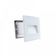 Trade Shop - Segnapasso Led 4w Incasso Per Scatola 503 3000k 4000k Ip65 Cornice In Vetro - Bianco-bianco Caldo      -