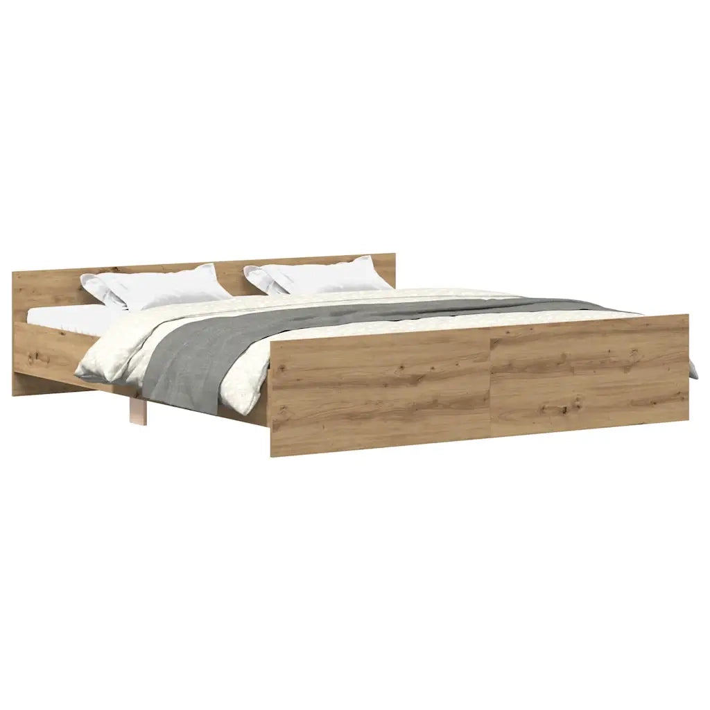 Giroletto senza Materasso Rovere Artigianale 180x200 cm