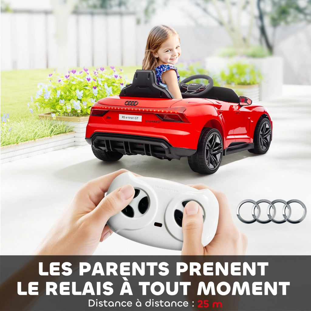 Auto elettrica per bambini 12V ¨C zephmum ¨C Rosso