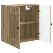 Armadietto a Muro | Mobiletto a muro Rovere Artigianale 59 x 31 x 60 cm