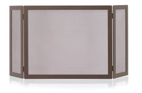 Parascintille con Antine 100x50 cm per Camino a Legna in Ferro Belfer 3009/R Ruggine