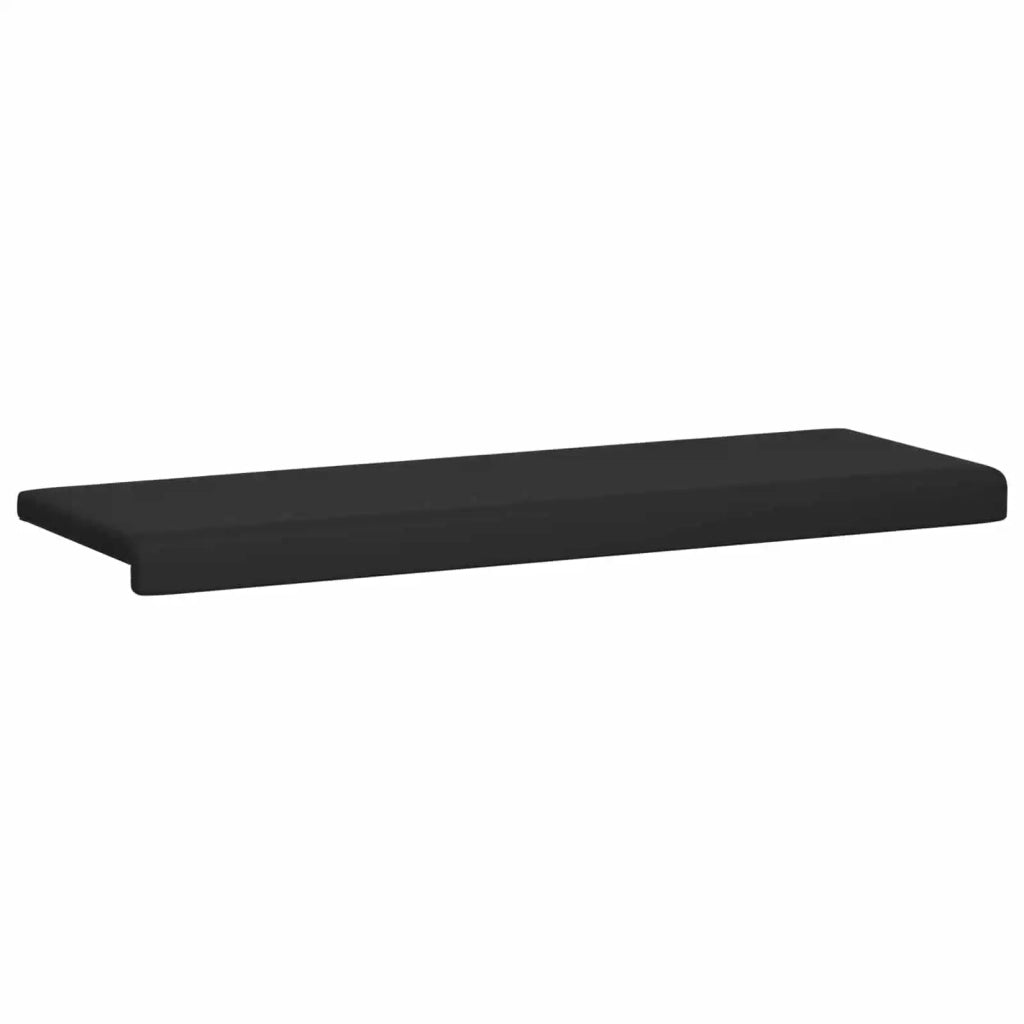 Cuscino per panchina Velvet testurizzato Nero Profondità 35 cm 42043392