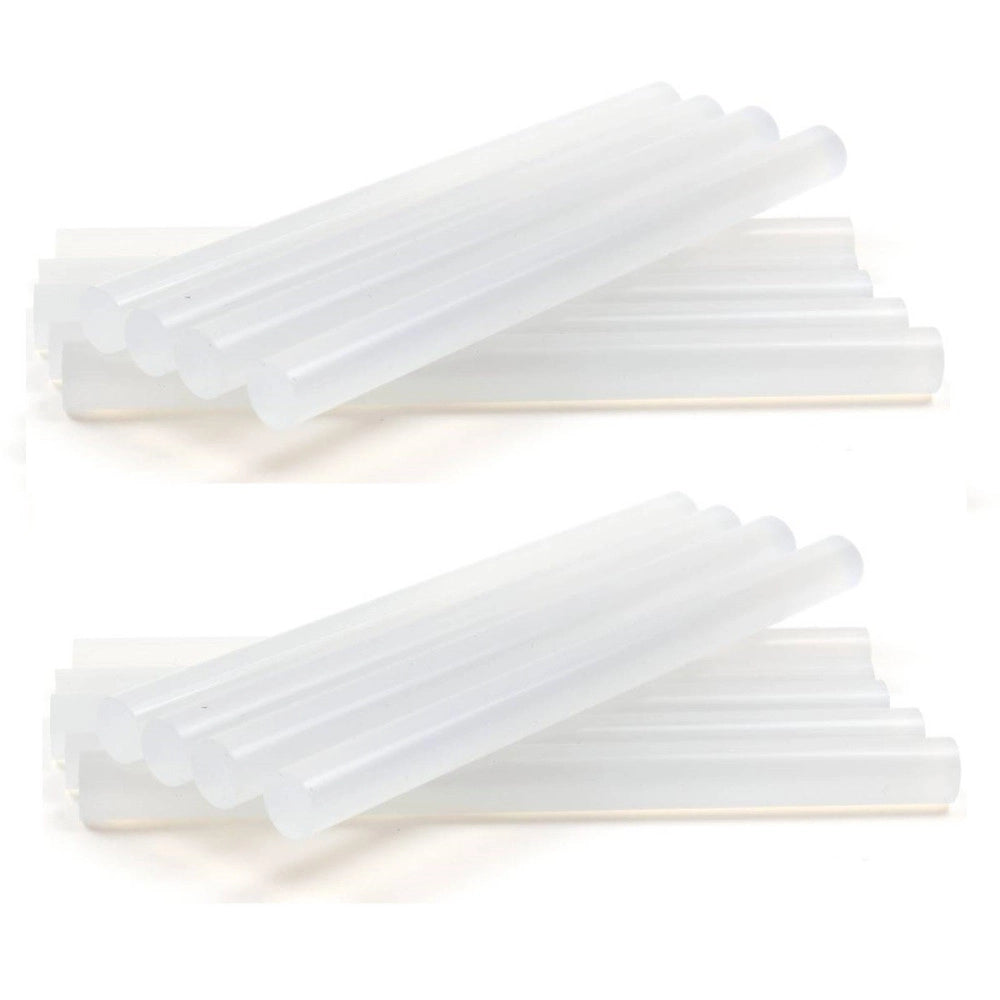 Trade Shop - 24pz Colla A Caldo Ricarica Bastoncini Stick 7mm Fusione Pistola Termocollante -