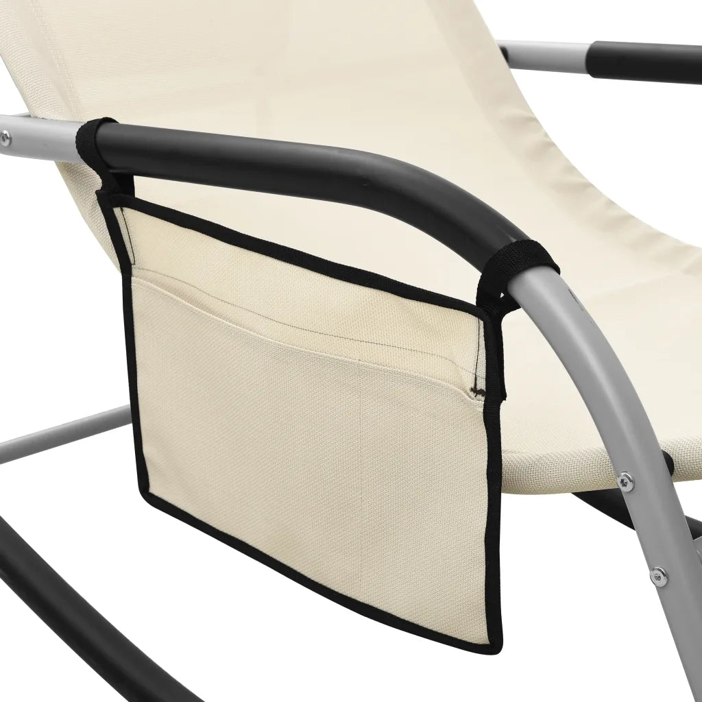 Lettini Prendisole in Textilene 2 pz Crema e Grigio cod mxl 9372