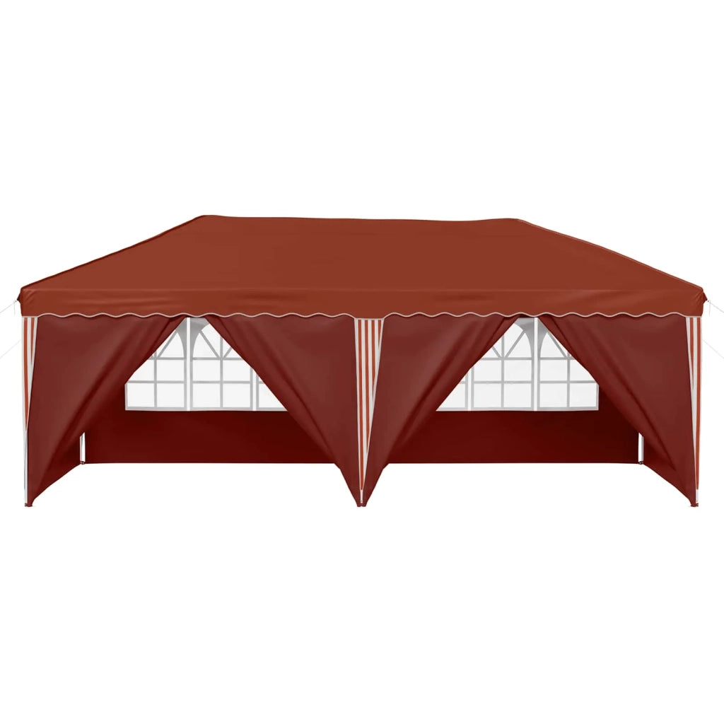 Tenda per feste a pop-up 575 x 288 x 245 cm Terracotta