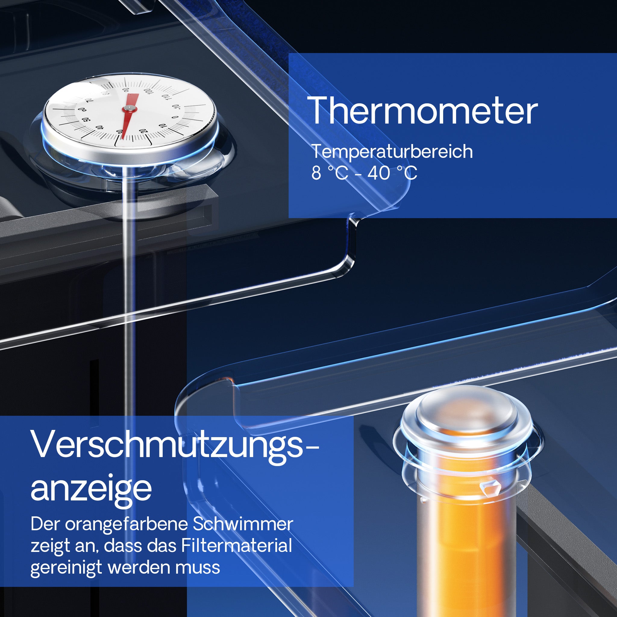Filtro a camera per laghetto CBF-350 per filtrazione di max 12.000 l