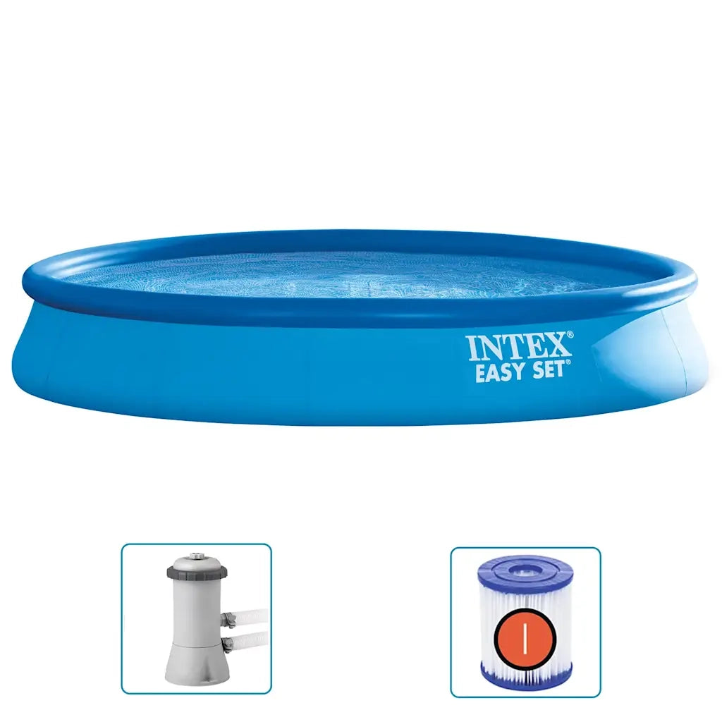INTEX Piscina Easy Set con Sistema di Filtro 457x84 cm 92514