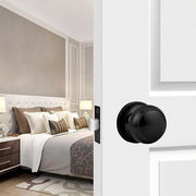 Cassettato porta di servizio per camera da letto in acciaio inossidabile senza chiave, porta di servizio per casa, porta di servizio per parete, maniglia rotonda, maniglia rotonda per porta.