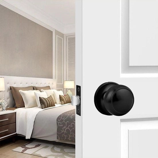 Cassettato porta di servizio per camera da letto in acciaio inossidabile senza chiave, porta di servizio per casa, porta di servizio per parete, maniglia rotonda, maniglia rotonda per porta.