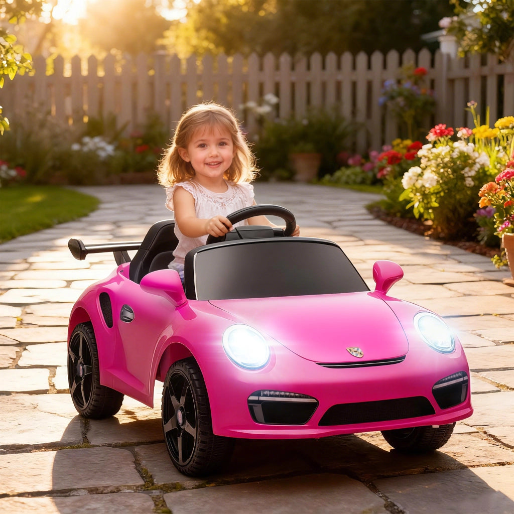 Auto Elettrica per Bambini con Telecomando ¨C Minimal ¨C Rosa