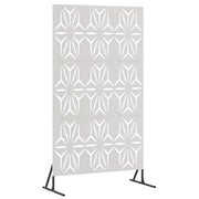 Schermo per Privacy Grigio 100 x 50 x 180 cm Acciaio CFW6760648