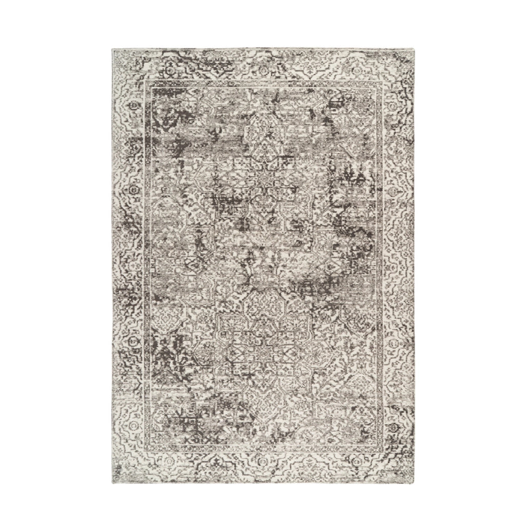 Tappeto orientale Davis in grigio e oro