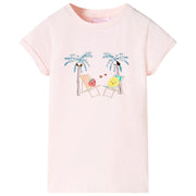 Maglietta da Bambina Rosa Tenue 140