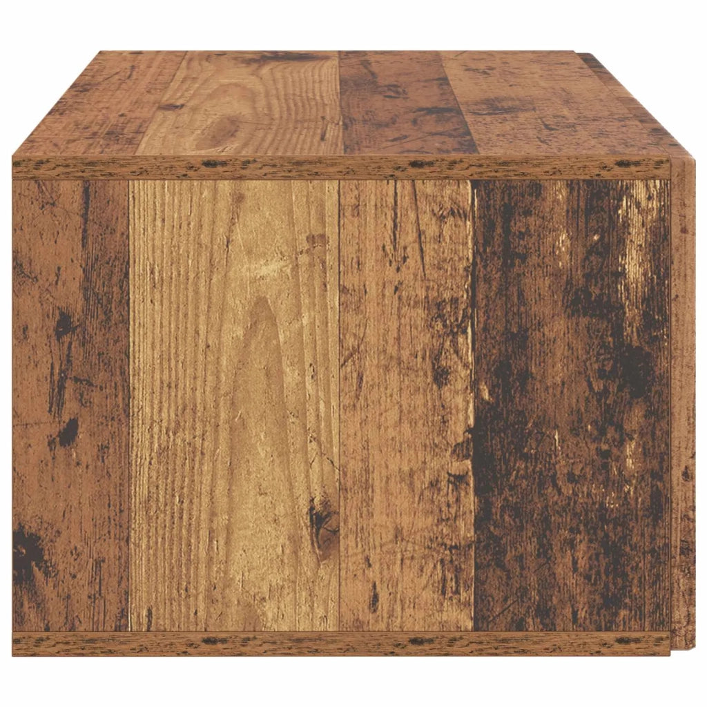 Mobile Porta TV da Muro Legno antico 59,5 x 41 x 30 cm