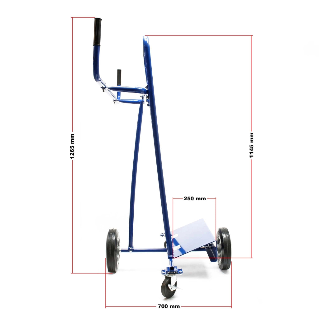 Carrello porta pannelli Portata 300kg 4 ruote Per trasportare piastre di grandi dimensioni