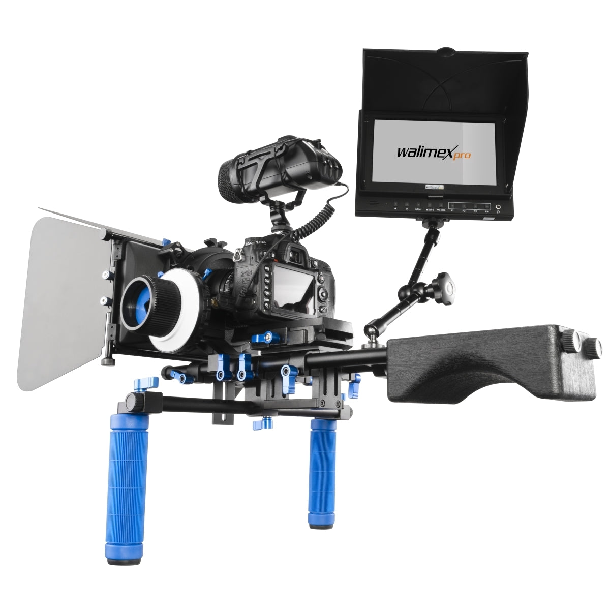 Pro 17,8 cm (7 pollici) Monitor LCD Director (HDMI) nero 18683